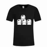 2019 T-SHIRT Fun Gamer Games computer science scientist Shooter RPG Keyboard Print T Shirt Summer Style Top Tee Men's loose tops