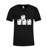 2019 T-SHIRT Fun Gamer Games computer science scientist Shooter RPG Keyboard Print T Shirt Summer Style Top Tee Men's loose tops